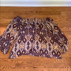 Off the shoulder top